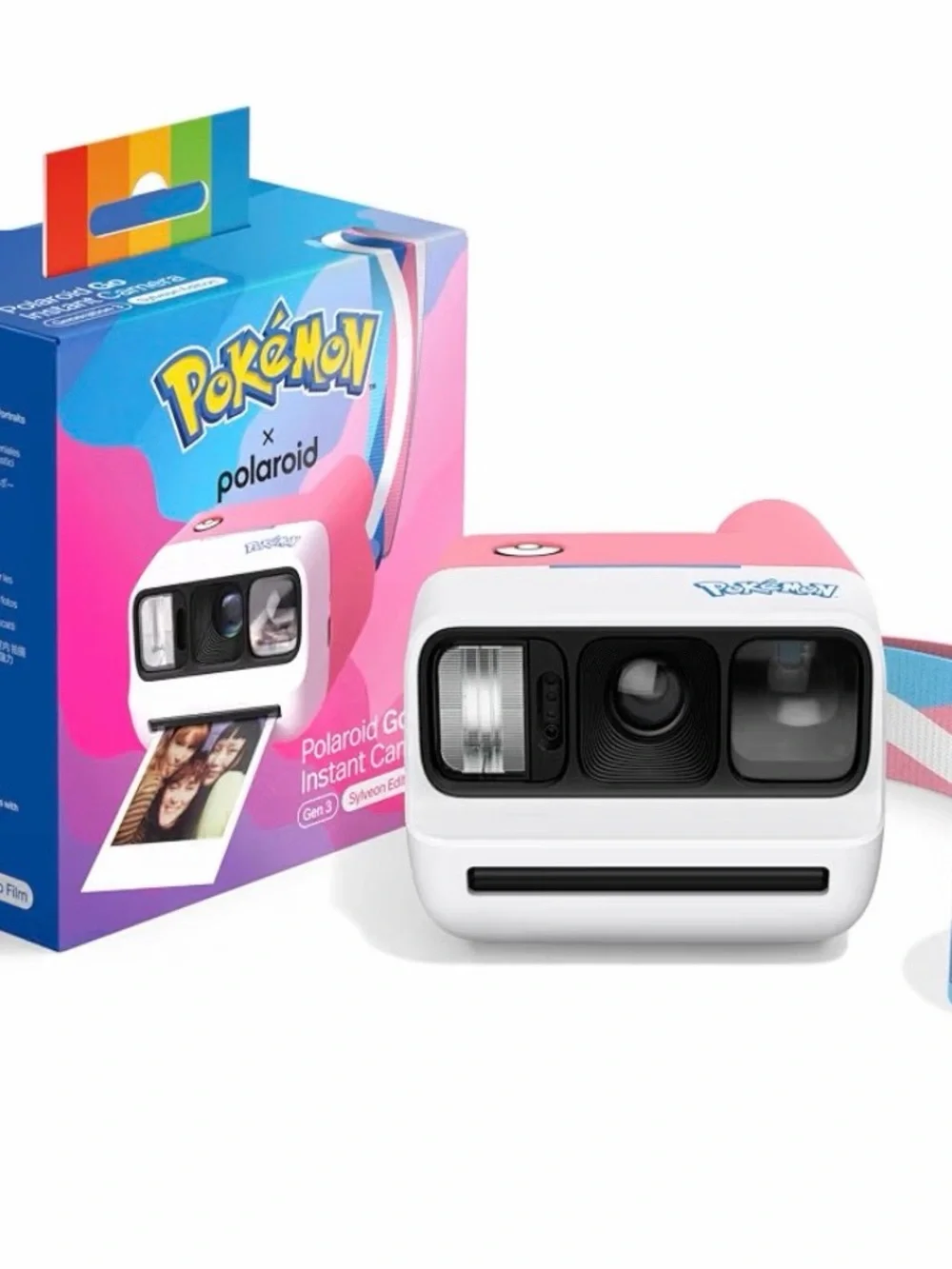 PRE SALE///Polaroid Go Generation 3 – Pokémon Sylveon Edition BUNDLE